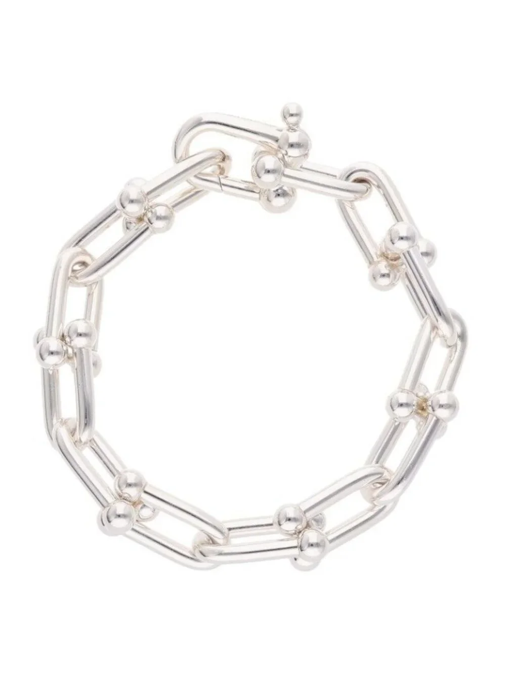 Tiffany & Co Large Link Silver Bracelet